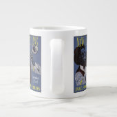 New Orleans Muziek aangepaste naam jumbo mok (Achterkant)