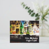 New Orleans Night Life! Briefkaart (Staand voorkant)