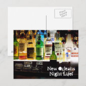 New Orleans Night Life! Briefkaart (Voorkant / Achterkant)