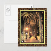 New Orleans Night Lights-Louisiana Briefkaart (Voorkant / Achterkant)