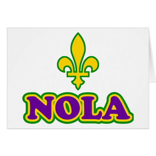New Orleans NOLA (Voorkant Horizontaal)