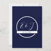 New Orleans Nola Louisiana Waterverf bruiloft Kaart (Achterkant)