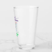 New Orleans Nola Map Travel Party Beer Pint Glas (Links)