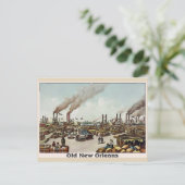 New Orleans Old Time Briefkaart (Staand voorkant)