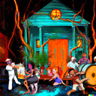 New Orleans orkaan Party Kussen