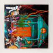 New Orleans orkaan Party Legpuzzel (Horizontaal)