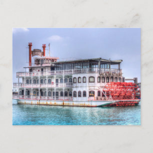 New Orleans Paddle Steamer Briefkaart