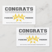 New Orleans Parking All-Stars Scouting Card Contactkaartje (Voorkant / Achterkant)