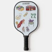 New Orleans Pickleball Paddle (Voorkant)