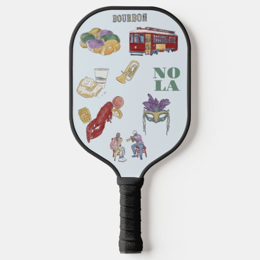 New Orleans Pickleball Paddle (Voorkant)