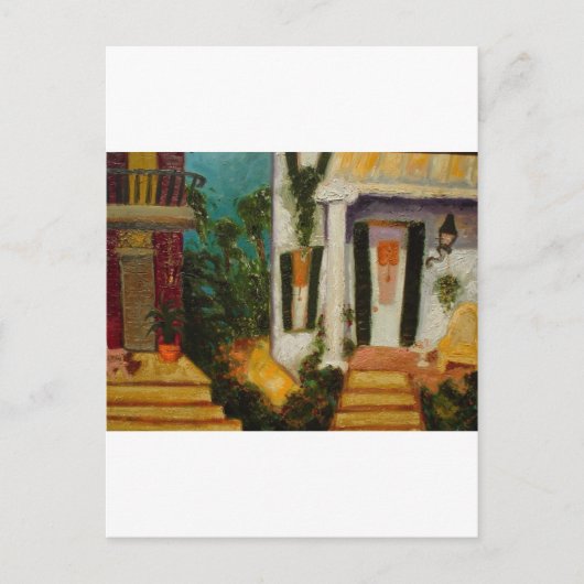 New Orleans Porches Briefkaart (Voorkant)