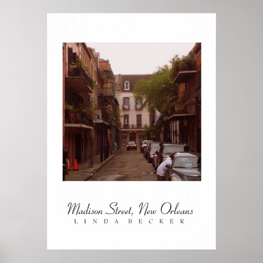 New Orleans Poster (Voorkant)