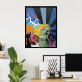 New Orleans Poster (Thuiskantoor)