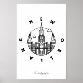 New Orleans Poster (Voorkant)
