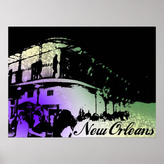 New Orleans Poster (Voorkant)