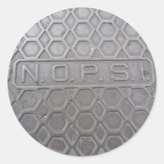 New Orleans Public Service Inc. (NOPSI) Ronde Sticker