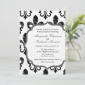 New Orleans Rehearsal Dinner Invitation Kaart (Staand voorkant)
