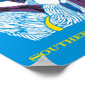 New Orleans. Reisposter voor treinen Poster (Hoek)