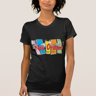 New Orleans Retro Kijk T-shirt