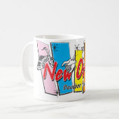 New-Orleans-Retro Koffiemok (Voorkant links)