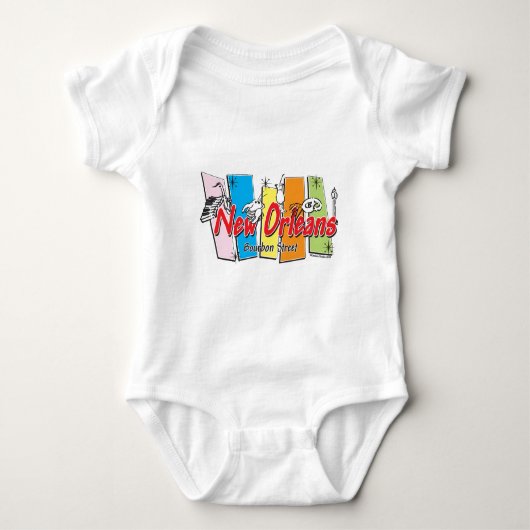 New-Orleans-Retro Romper (Voorkant)