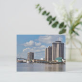 New Orleans Riverwalk Skyline Briefkaart (Staand voorkant)