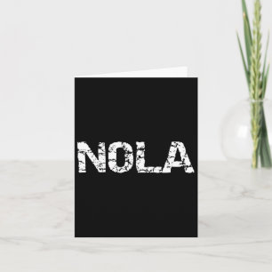 New Orleans Road Trip Gifts Vacation Quote Distres Kaart