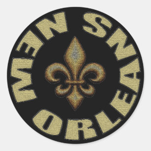 New Orleans Ronde Sticker