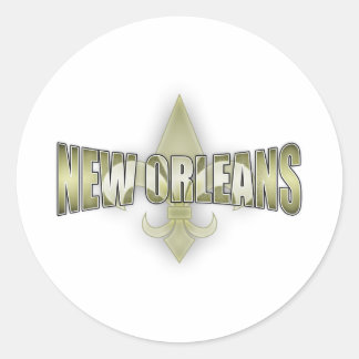 New Orleans Ronde Sticker