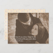 New Orleans RSVP Uitnodiging Briefkaart (Voorkant / Achterkant)