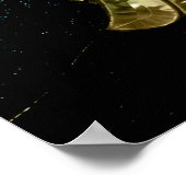 New Orleans Saints Logo fleur De Lis Poster (Hoek)