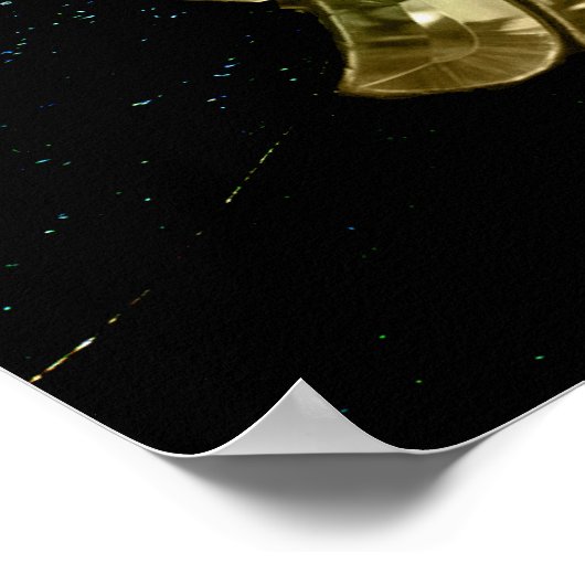 New Orleans Saints Logo fleur De Lis Poster (Hoek)