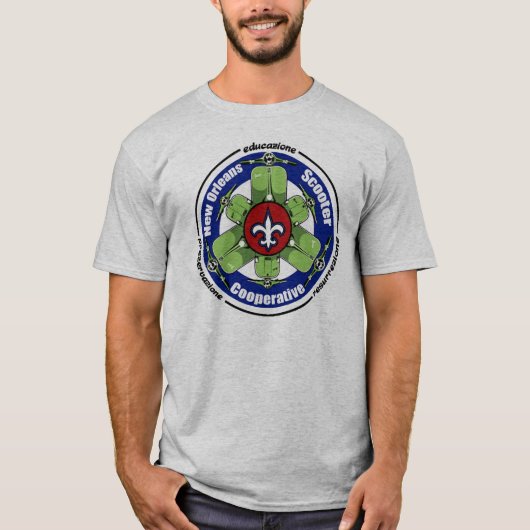 New Orleans Scooter Cooperative t-shirt (Voorkant)