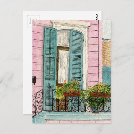 New Orleans Shitters Briefkaart (Voorkant / Achterkant)