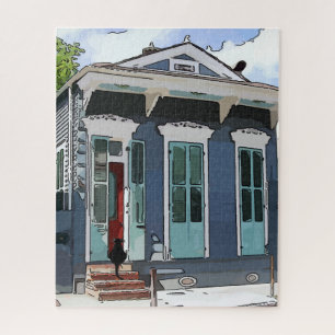 New Orleans Shot Pistool House Jigzaag Puzzle Legpuzzel