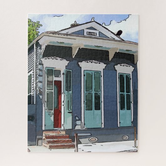 New Orleans Shot Pistool House Legpuzzel (Verticaal)