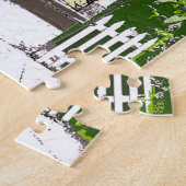 New Orleans Shot Pistool House, met kat Legpuzzel (Zijkant)