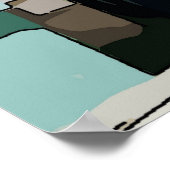 New Orleans Shotgun House en Brass Band Poster (Hoek)