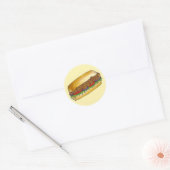 New Orleans Shrimp Po'Boy Sandwich Stickers (Envelop)