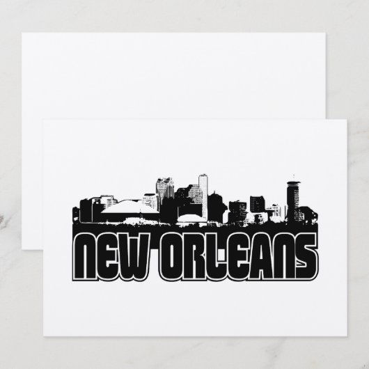 New Orleans Skyline (Voorkant / Achterkant)
