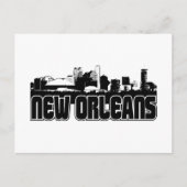 New Orleans Skyline Briefkaart (Voorkant)
