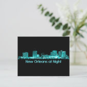 New Orleans Skyline Briefkaart (Staand voorkant)