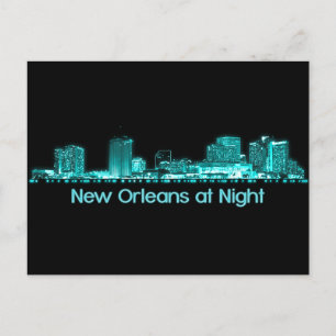 New Orleans Skyline Briefkaart