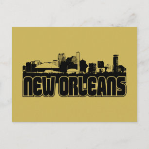New Orleans Skyline Briefkaart