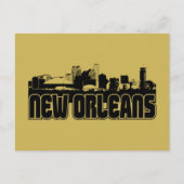 New Orleans Skyline Briefkaart (Voorkant)