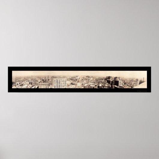 New Orleans Skyline Foto 1919 Poster (Voorkant)