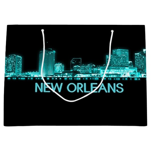 New Orleans Skyline Groot Cadeauzakje (Voorkant)