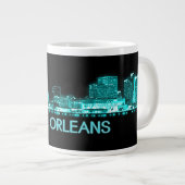 New Orleans Skyline Grote Koffiekop (Voorkant rechts)