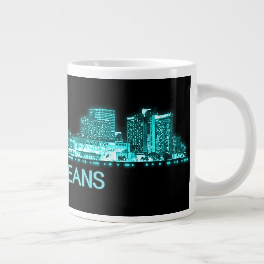 New Orleans Skyline Grote Koffiekop (Rechts)