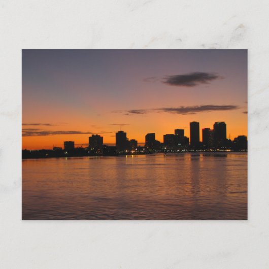 New Orleans Skyline Post Card Briefkaart (Voorkant)